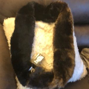 NORDSTROM INFINITY FAUX FUR SCARF
